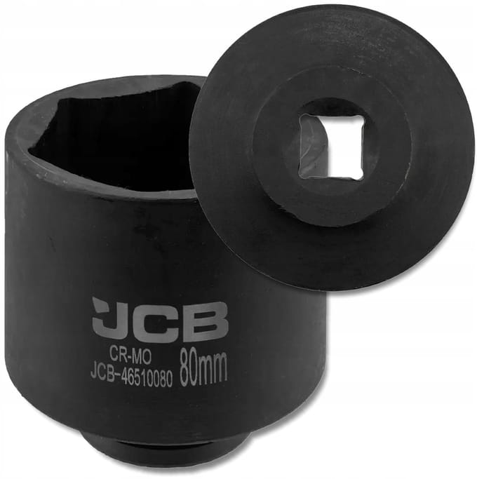 JCB 6-kantige serie - Diepe slagsok - 3/4 inch - 80mm - Chroom-molybdeen