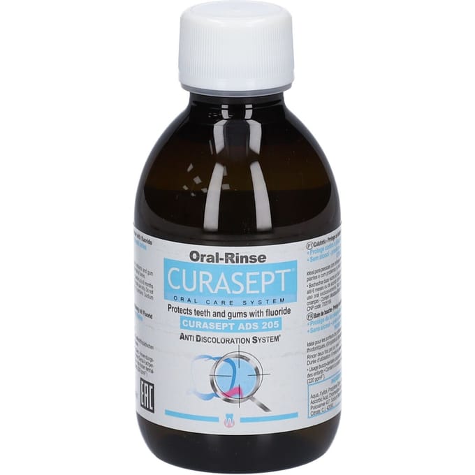 Curasept Mondspoeling ADS DNA 205 0,05% CHX + 0,05% FL - 200 ml
