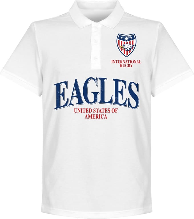 Verenigde Staten Rugby Polo - Wit - XL