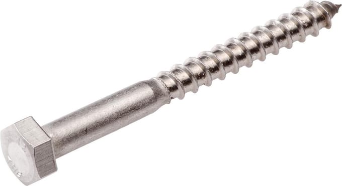 houtdraadbout 6x 35 inox A2 din 571 (200st)