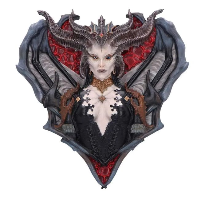 Nemesis Now Diablo - Lilith 30cm Muurdecoratie - Multicolours