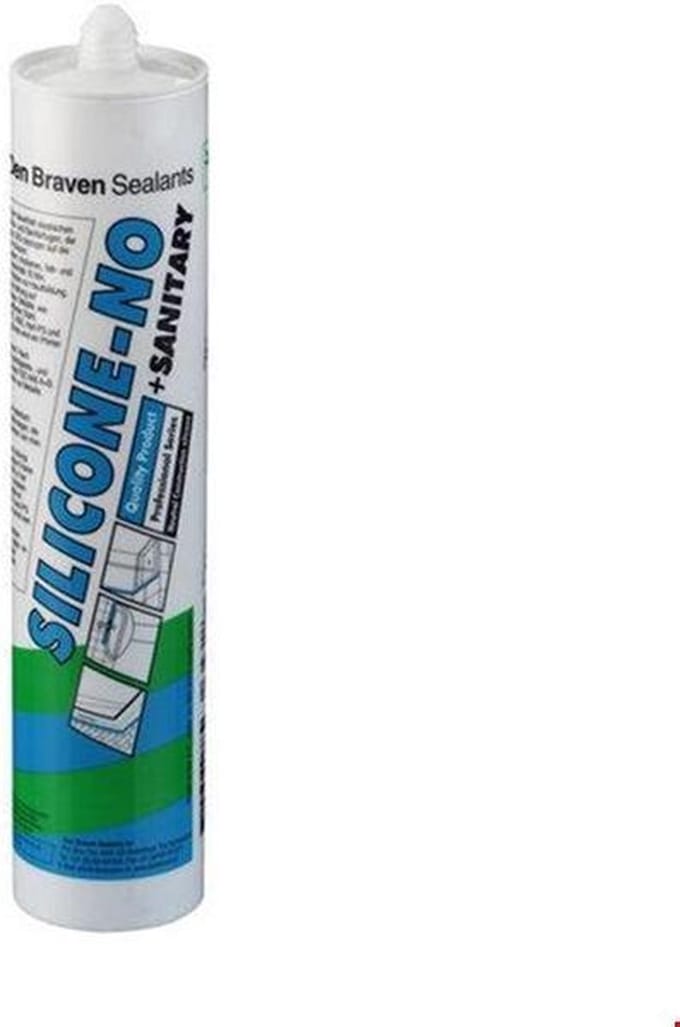 Den Braven Zwaluw Silicone NO 310 ml transp-grijs - Schimmelbestendige Siliconenkit