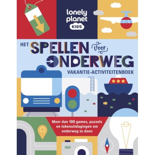 Het Spellen Voor Onderweg Vakantie-Activiteitenboe K - Lonely Planet Kids
