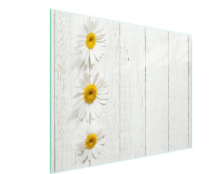 TMK ArtDeko Serie - Glazen Snijplank - 52x30 cm - Hittebestendig - Antislip