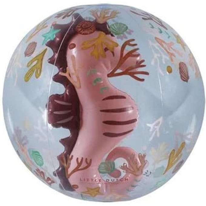 Little Dutch Ocean Dreams Beach Ball 3D Figure Pink