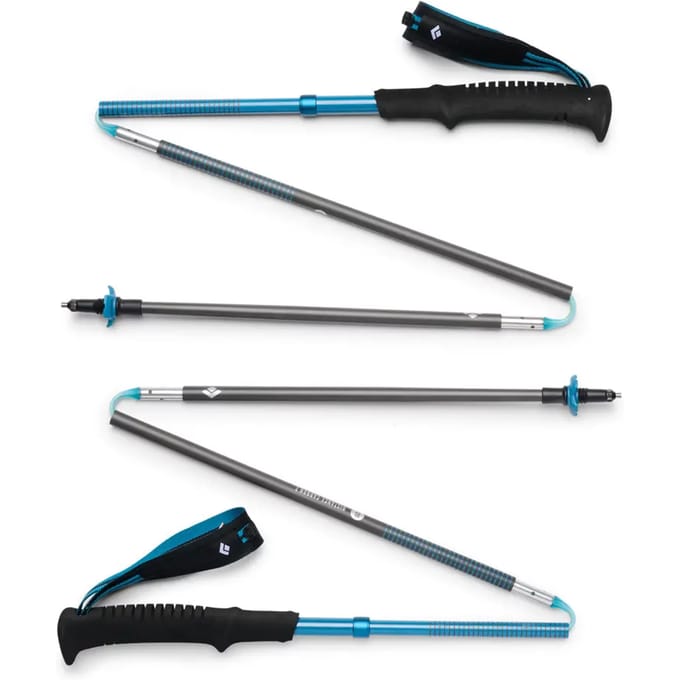 Black Diamond | Distance Carbon Z Poles | Trailrunning Poles | Desert Sky | 105 -