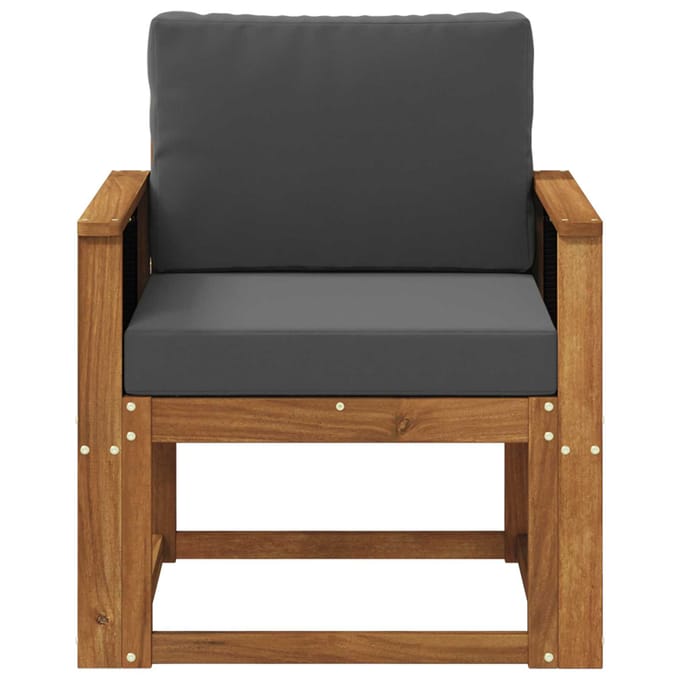 vidaXL - Buiten - Midden - Sofa - Massief - Acacia - Hout - Naturel