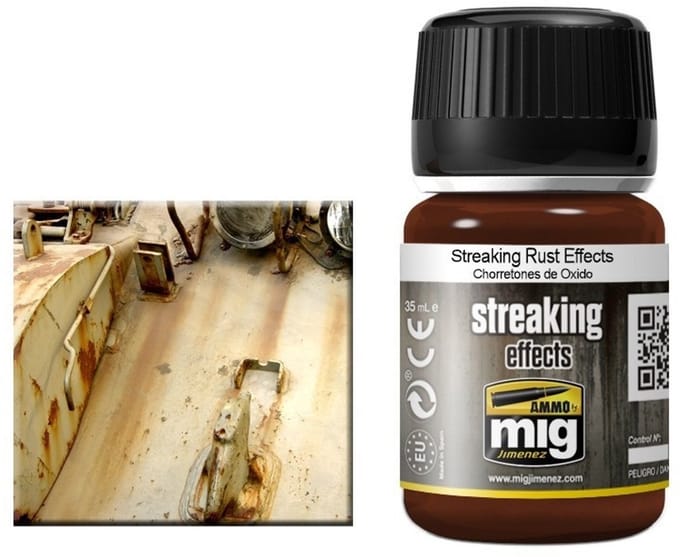 AMMO by Mig Jimenez Modelbouwdecoratie - MIG 1204 Streaking Rust Effects Effecten potje