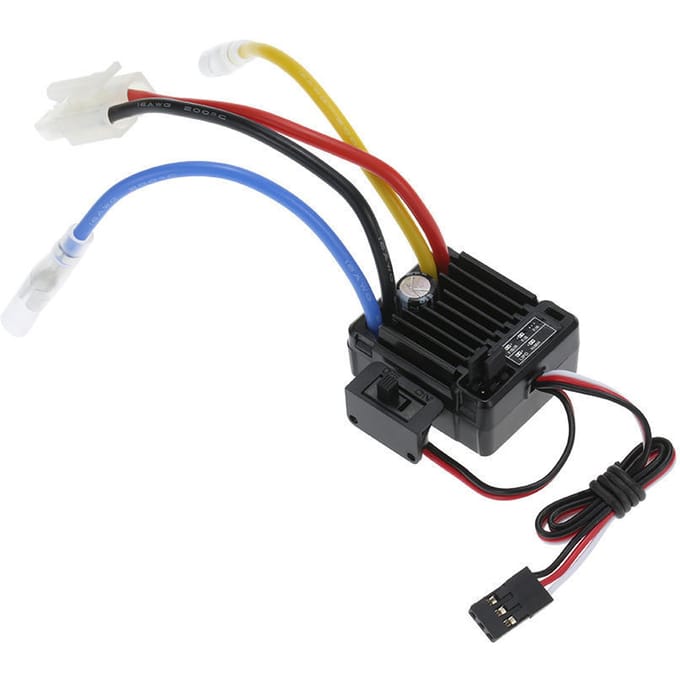 WP-1060-RTR Waterdichte geborstelde 2S-3S 60A ESC voor 1/10 Tamiya HSP RC-auto HOT