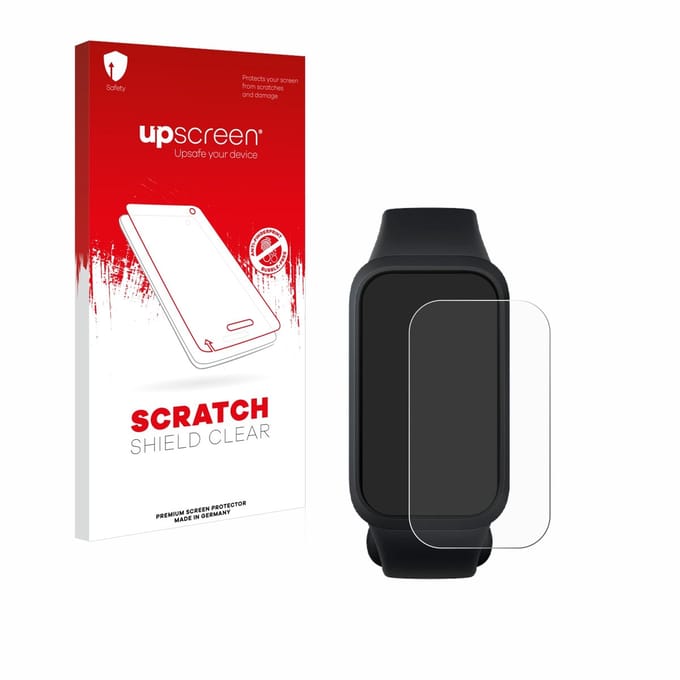 upscreen - Screenprotector voor Xiaomi Smart Band 9 Active - Folie Beschermfolie transparant