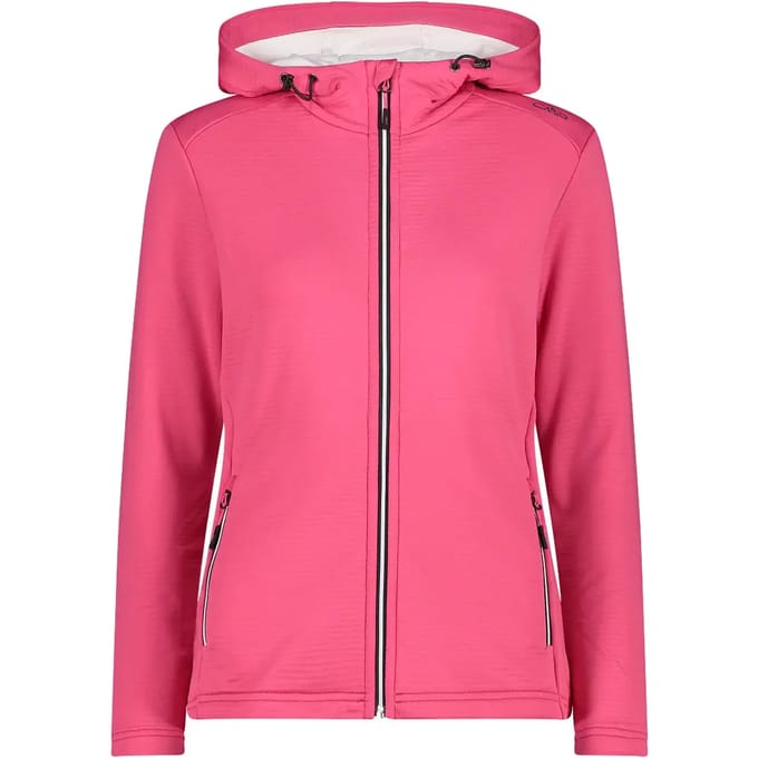 Dames fleece met capuchon CMP