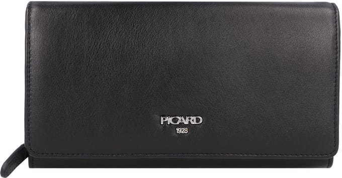 PICARD Portemonnee Bingo Flap Wallet Black Zwart
