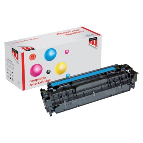 Tonercartridge quantore alternatief tbv hp cc531a 304a blauw