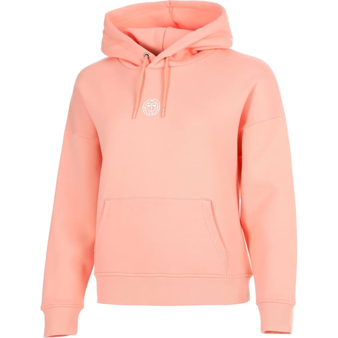 BIDI BADU Out of Control Logo Sweater met capuchon Dames-pink