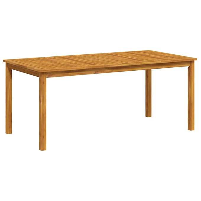 vidaXL - Tuintafel - 180x90x75 - cm - massief - acaciahout