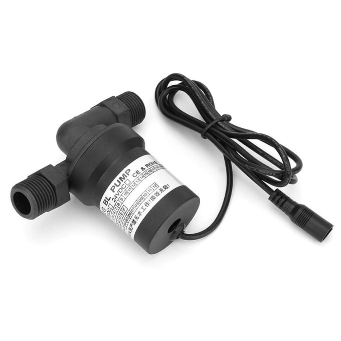 24v 18W DC Borstelloze Zonne-Hogetemperatuurwaterpomp voor Waterverwarmer