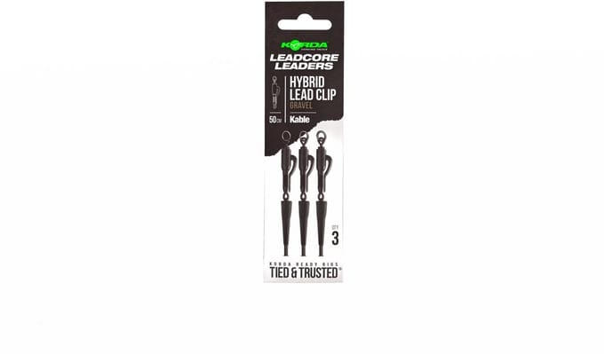 Kable Leadcore Leader Hybrid Lead Clip Korda