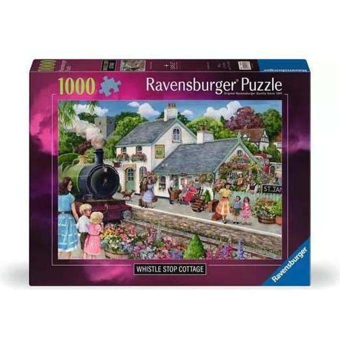 Ravensburger â€“ Whistle Stop Cottage â€“ Legpuzzel â€“ 1000 Stukjes
