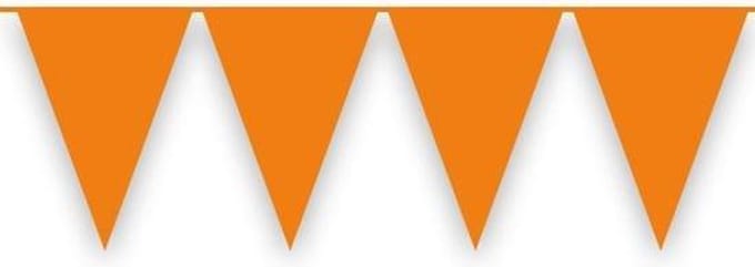 Vlaggenlijn oranje EK/WK 10 meter