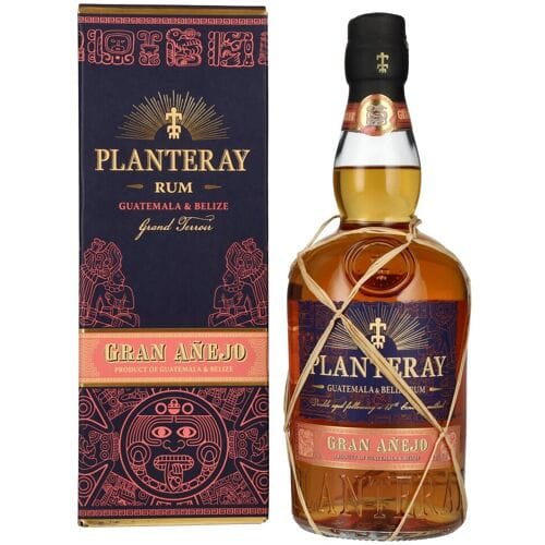 Planteray Rum GUATEMALA & BÉLIZE Gran Añejo 42% Vol. 0,7l in geschenkverpakking