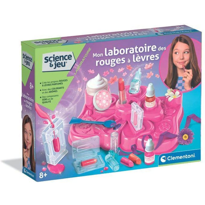Mon laboratoire des rouges a levres - Clementoni - Science & Jeu - Jeux Scientifiques