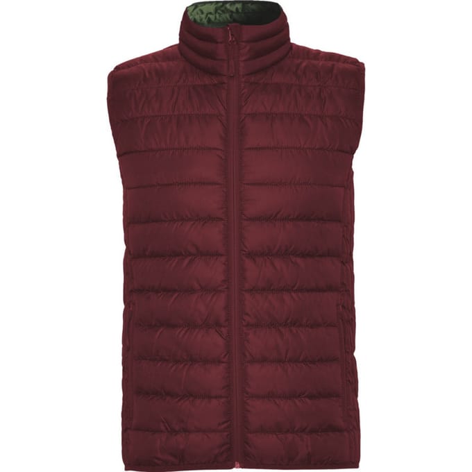 Roly Heren Oslo Gilet (Granaatrood)