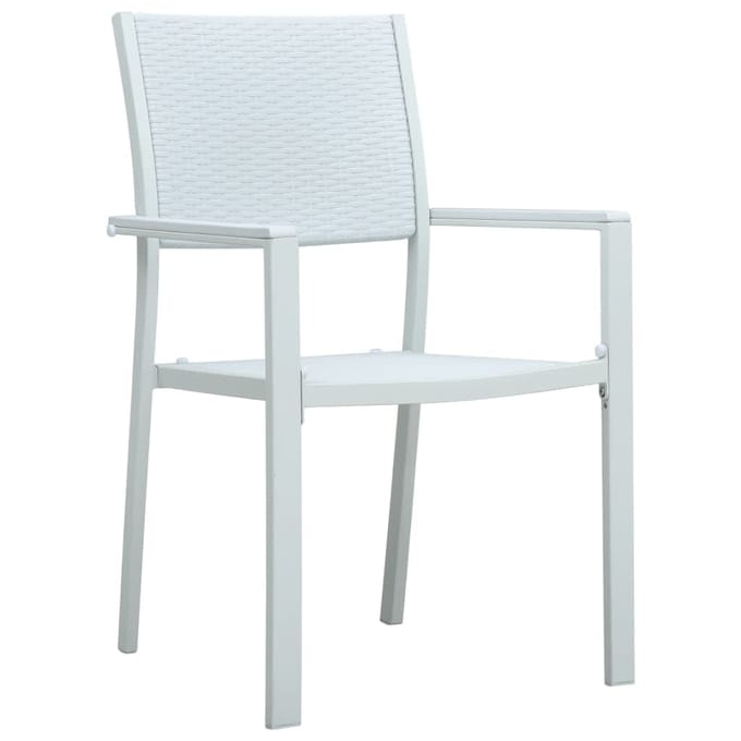 vidaXL - 9-delige - Tuinset - wit