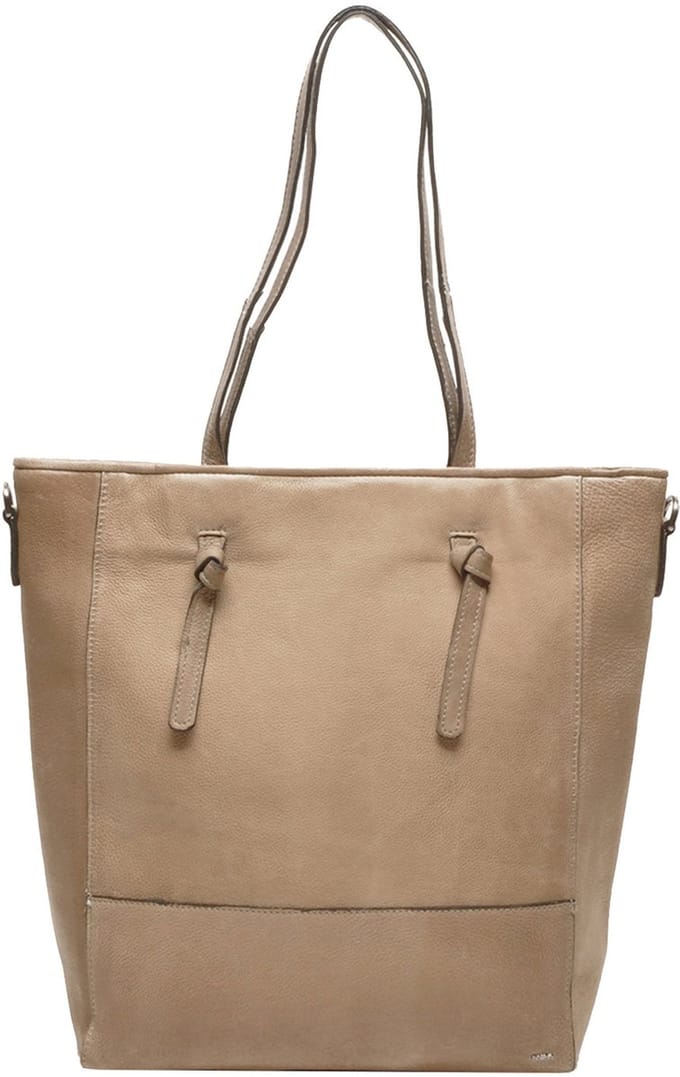 Berba | Lucca | Shopper | Schoudertas | Dames | Taupe | Leer