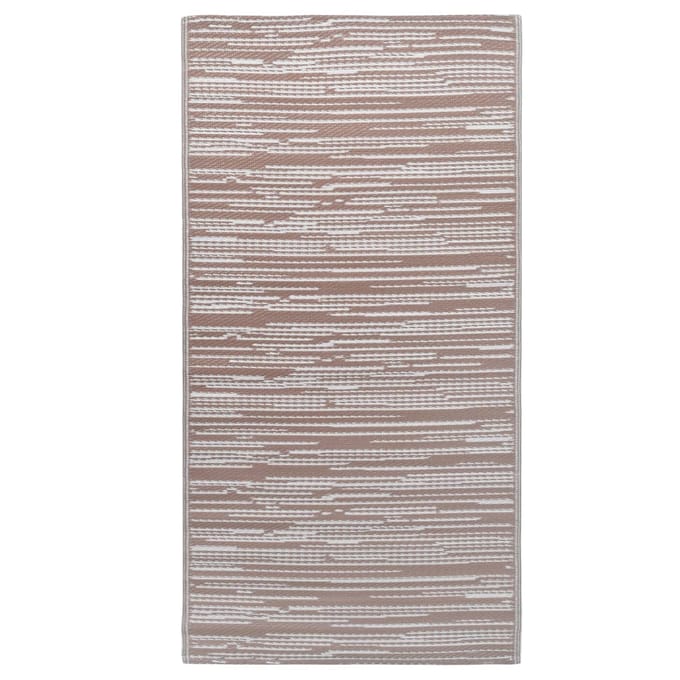 vidaXL Buitenkleed ARAKIL 120x180 cm PP bruin