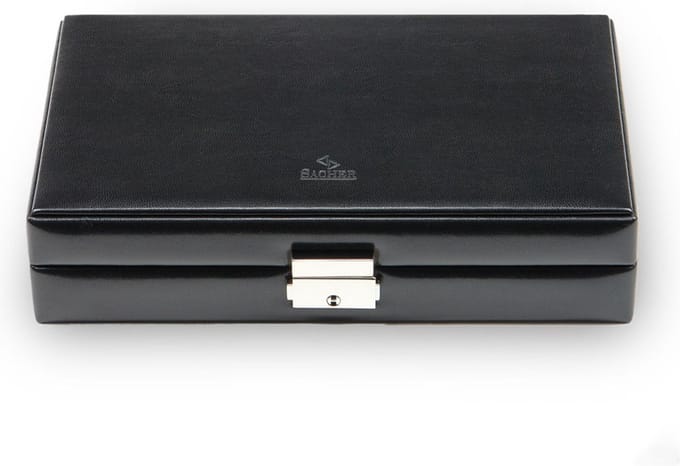 Sacher Sieradendoos New Classic Pocketwatch Etui Black Zwart