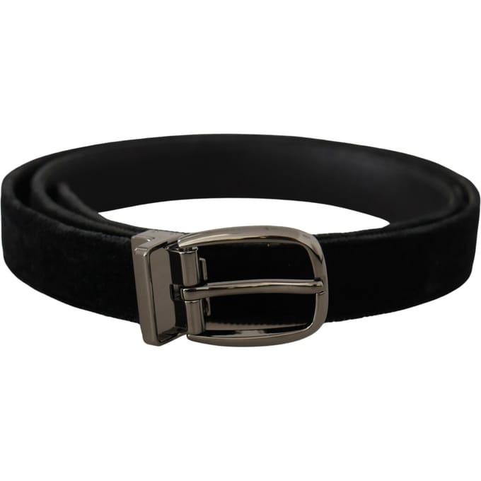 Fluwelen Riem Zwart