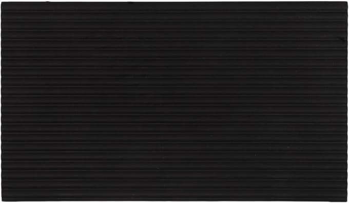 Robotstofzuiger mat - Drempelhulp - Robotstofzuiger - Slank profiel - 17.3 x 10 cm - Zwart