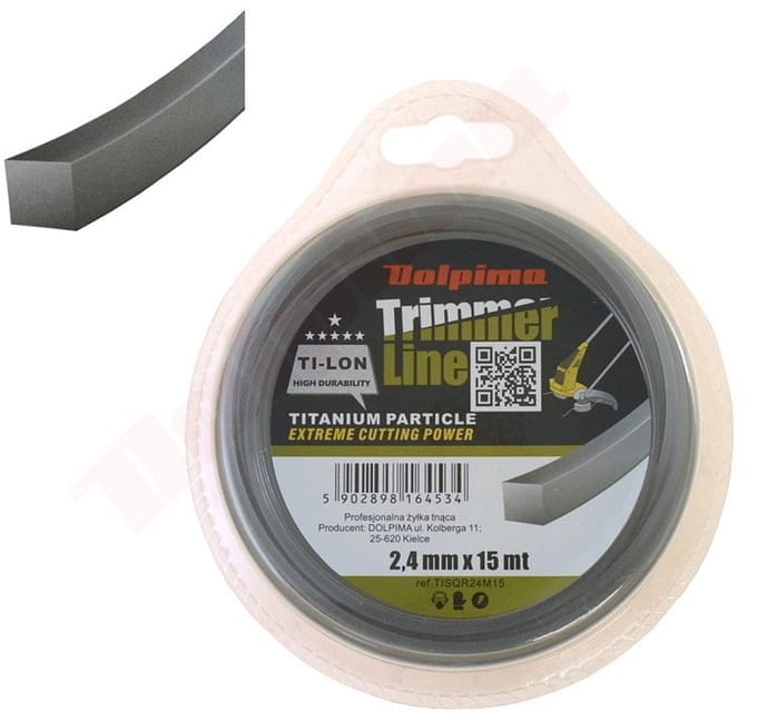 Maaidraad TI-LON 2,4MM/ 15M