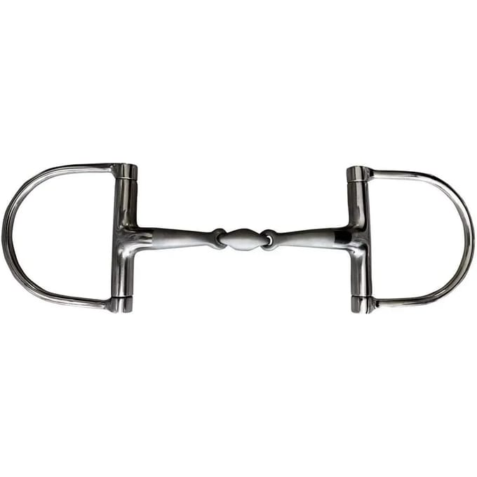 Mors 2 ringen voor paard met D mondstuk Zaldi BBI-5112