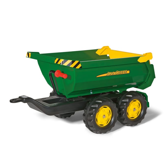 Rolly Toys Aanhanger - John Deere Halfpipe