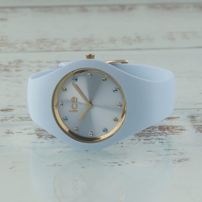 Ice Watch Ice Cosmos - Clear Sky 022360 Horloge - Siliconen - Blauw - Ø 37 mm