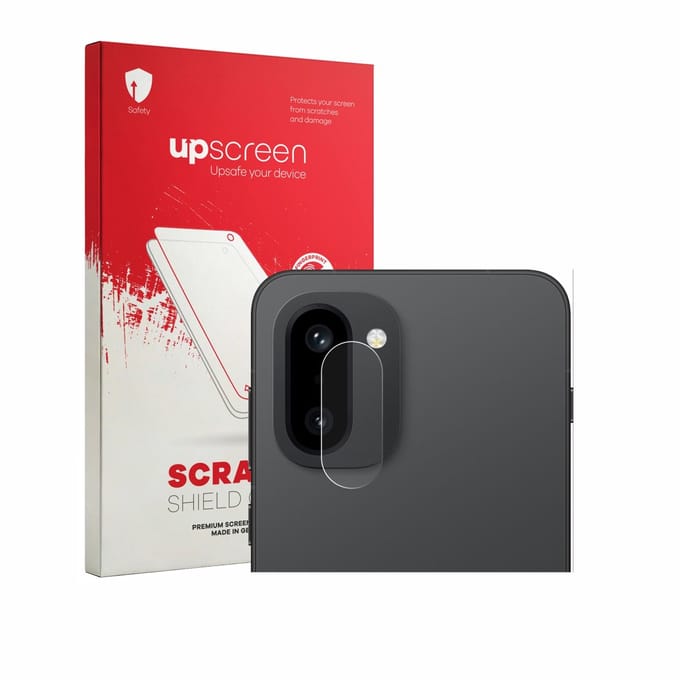 upscreen - Screenprotector voor OnePlus 15R (ALLEEN Camera Lens) - Folie Beschermfolie transparant
