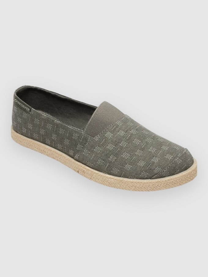 Quiksilver Espadrilled Slip Ons groen