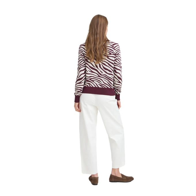 b.young - BYMMORLA ONECK JACQUARD - Dames - Gebreide truien