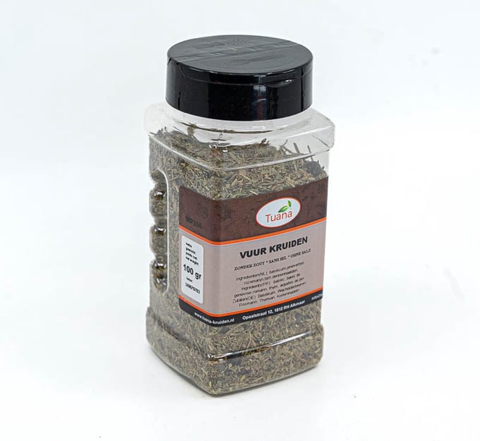 Tuana Kruiden - Vuur Kruidenmix - Strooibus 65 Gram - Tuanashop - MP-V-0011