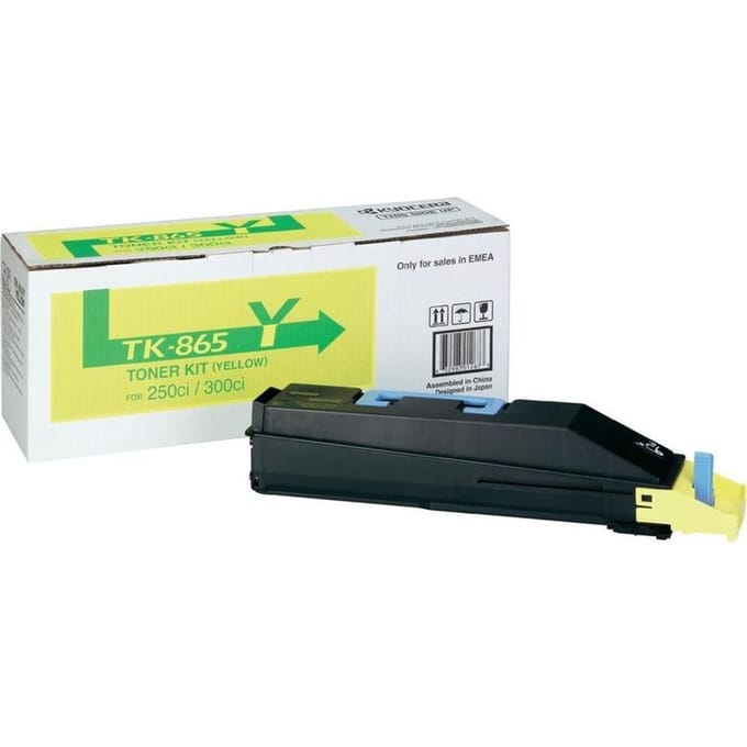 Toner kyocera tk-865y geel