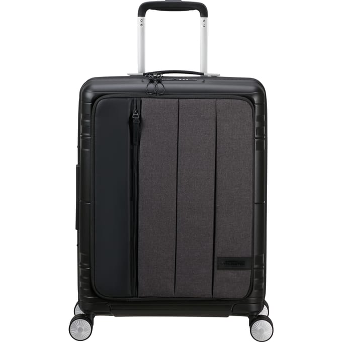 American Tourister Koffer - Hello Cabin Spinner 55/20 (Handbagage) uitbreidbaar - Grey Melange
