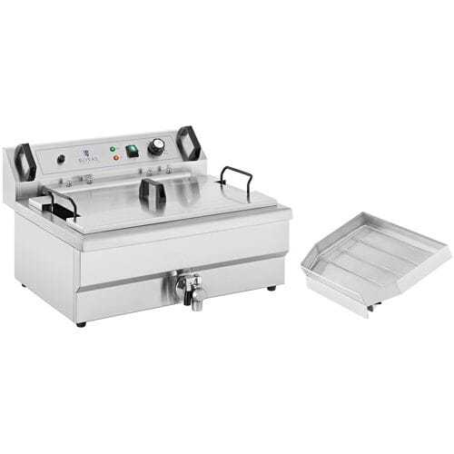 Elektrische friteuse - 23 L - Royal Catering - 230 V RCPBG 16H
