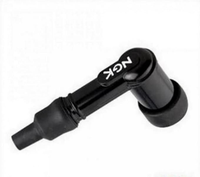 Ontsteker NGK LZ05F 5 Kohm voor olijfvrije bougie motor scooter cyclo quad mob