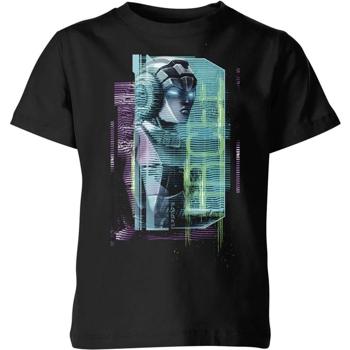 Transformers Arcee Glitch Kids' T-Shirt - Zwart - 122/128 (7-8 jaar)