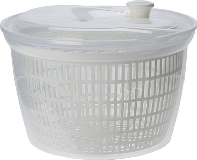 Excellent houseware Slacentrifuge - wit - kunststof - 5 liter - slazwierder