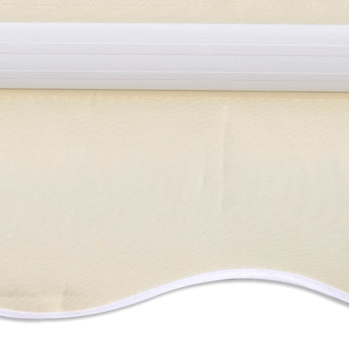 vidaXL - Luifel - gemotoriseerd - uitschuifbaar - 400 - cm - crème