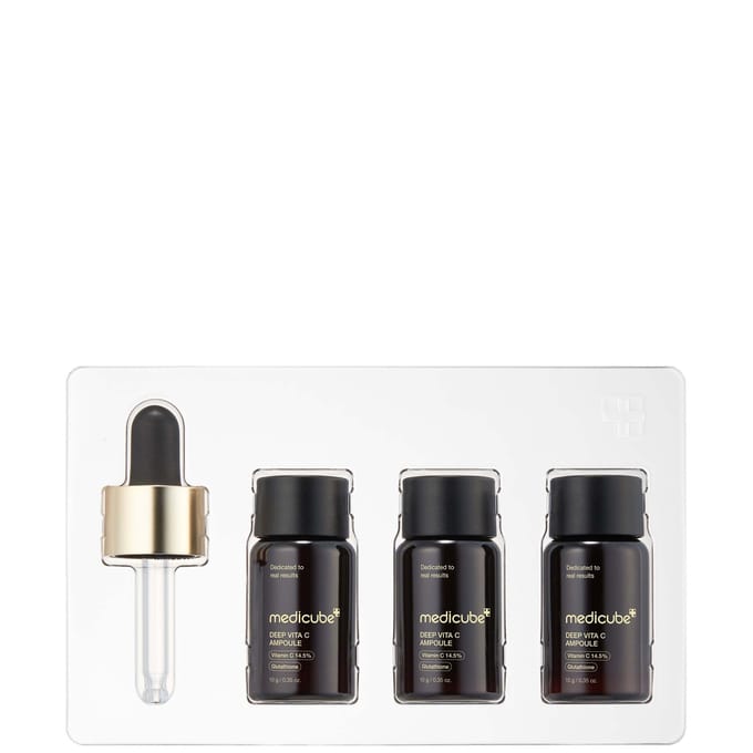 Medicube Deep Vita C Ampoule Pure Vitamine C Verhelderend & Vlekkenverzorging Set (10g x 3 stuks)