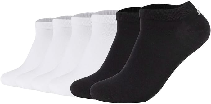 JOOP! Sokken Unisex premium essential organic cotton Sneaker 6p Set van 6