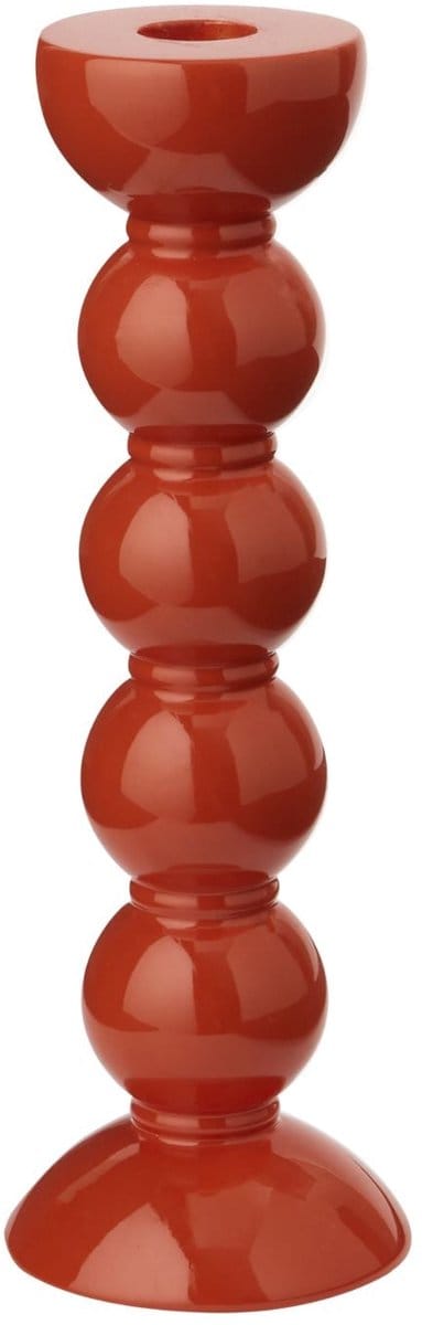 Addison Ross - Kandelaar Bobbin Orange 24cm - Kandelaren